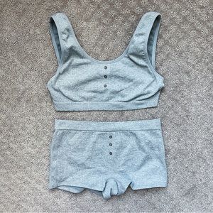 Lucky Brand Seamless Tank & Shorts Sleep Set